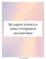 A Source of Inspiration and Support