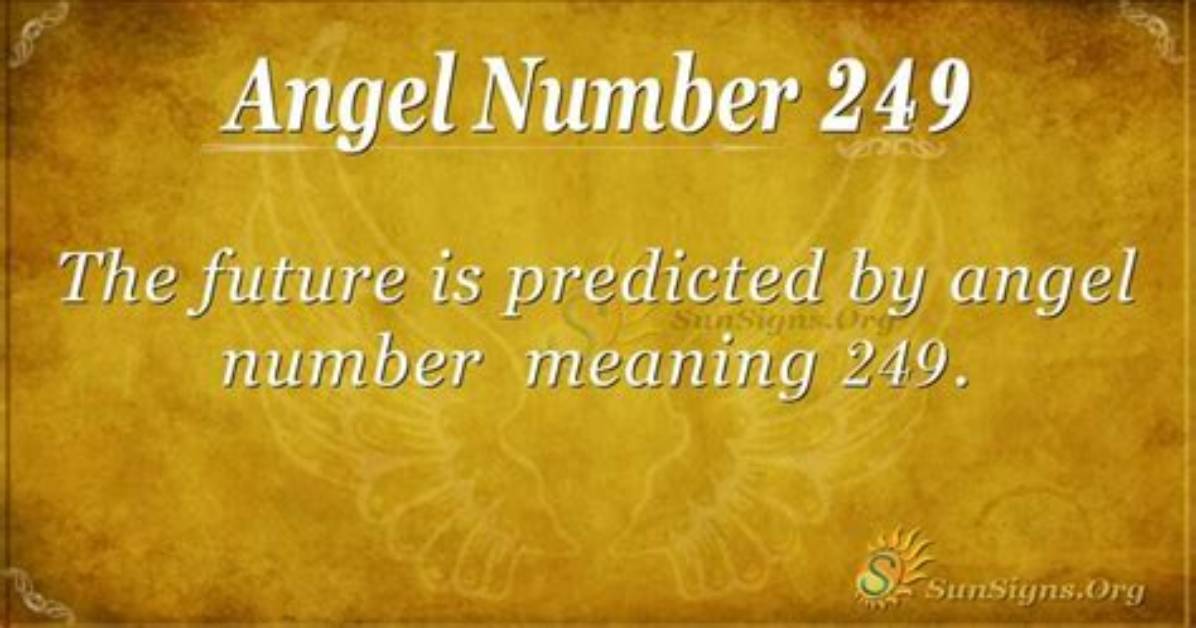 Angel Number 249 |