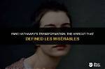 Anne Hathaways Haircut in Les Miserables Hacked off for Dramatic Scene Hollywood Li