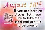 August 10 Famous Birthdays - Sunsigns. Org