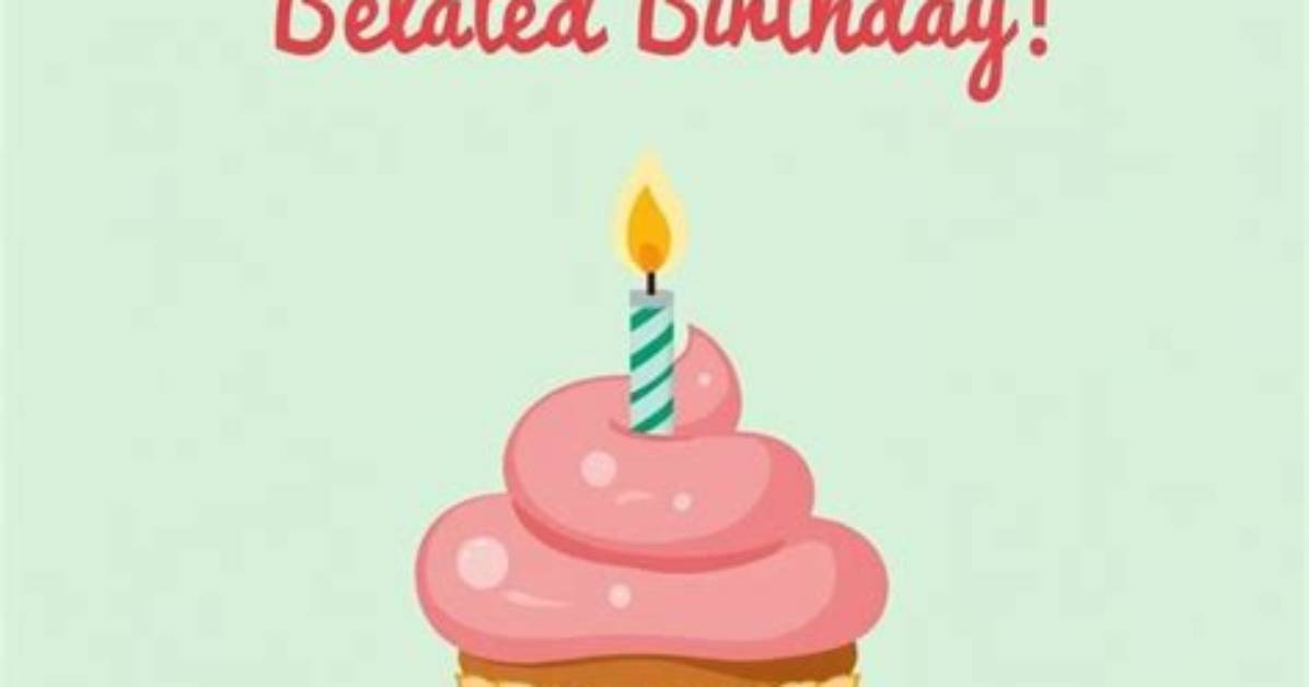 Belated Birthday Cheer for a Valued Colleague