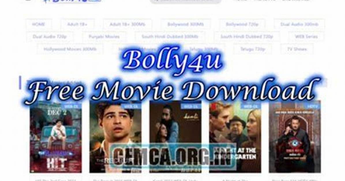 Bolly4U Org 2024: Your Ultimate Destination for Bollywood Entertainment