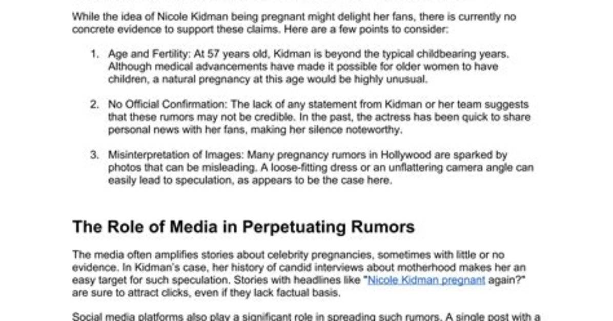 Breaking Down the Speculation and Rumors