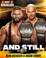 Bron Breakker and Baron Corbin Advance in Dusty Classic on 1/23 Wwe Nxt
