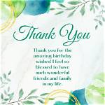 Celebrating Life: a Heartfelt Thanks for Wishing Birthday