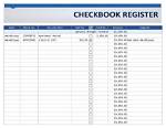 Check Register Template - Picoz