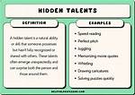 Discover His Hidden Talents and Their Impact