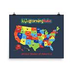 Discovering the United States: Kids Learning Tube 50 States Lyrics