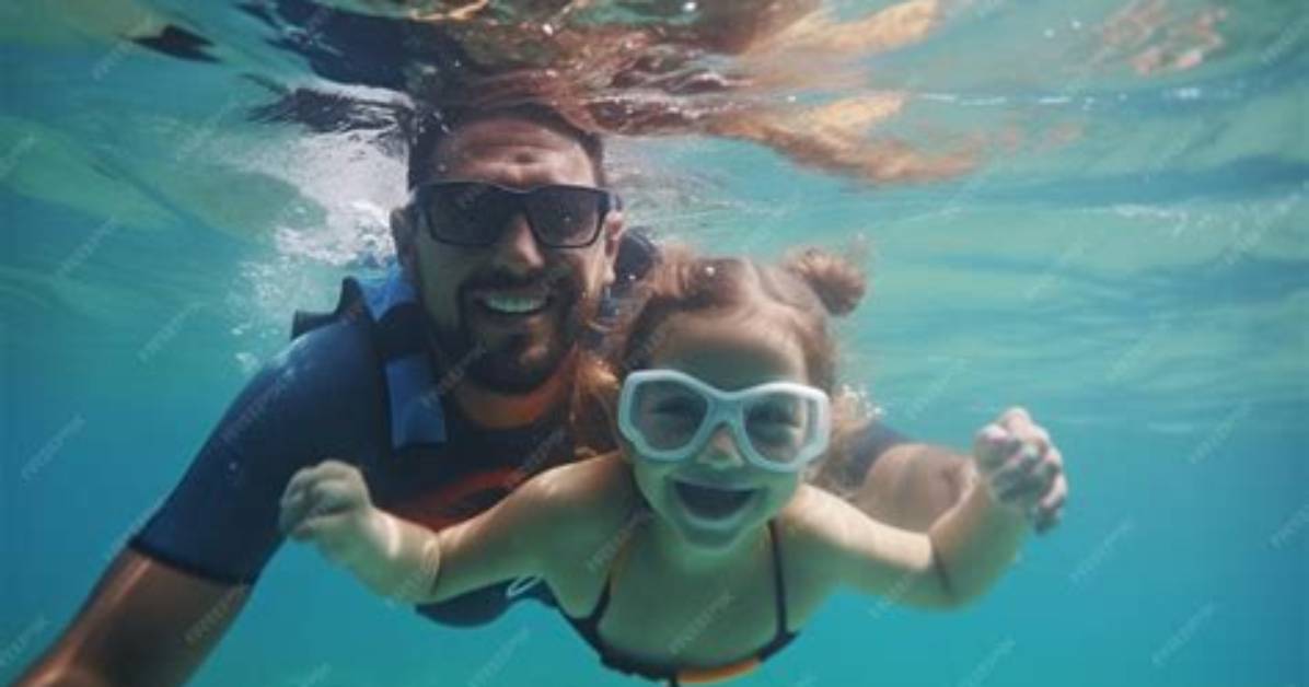 Diving into the Bond: Daughter and Father Matching Tattoos