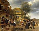 Dutch Painter of Peasants Before an Inn Crossword Clue Answer