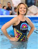 Dylan Dreyer Wows in Striped Swimsuit While Sunbathing During Break from Today