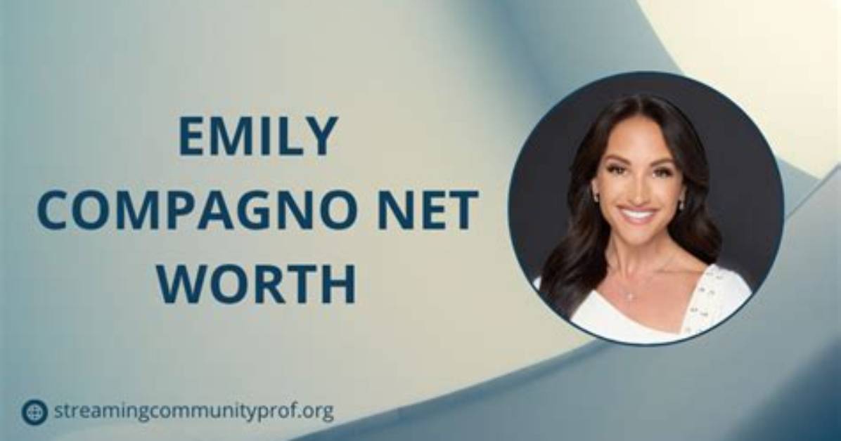 Emily Compagno Net Worth: a Comprehensive Overview