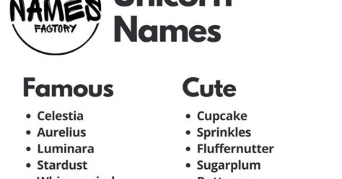 Enchanted Equines: Exploring Unicorn Names in Mythology