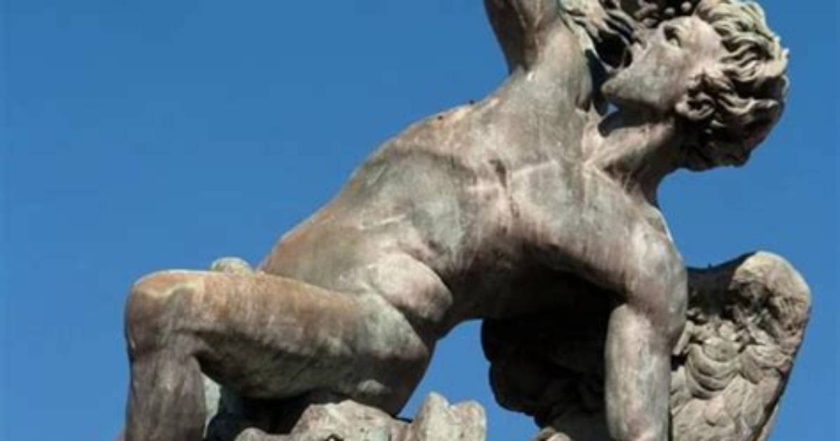 Exploring the Enigmatic Fallen Angel Statue in Russian Culture