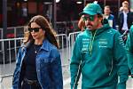 F1 Star Fernando Alonso's Girlfriend Linda Morselli Wows in White Crop Top