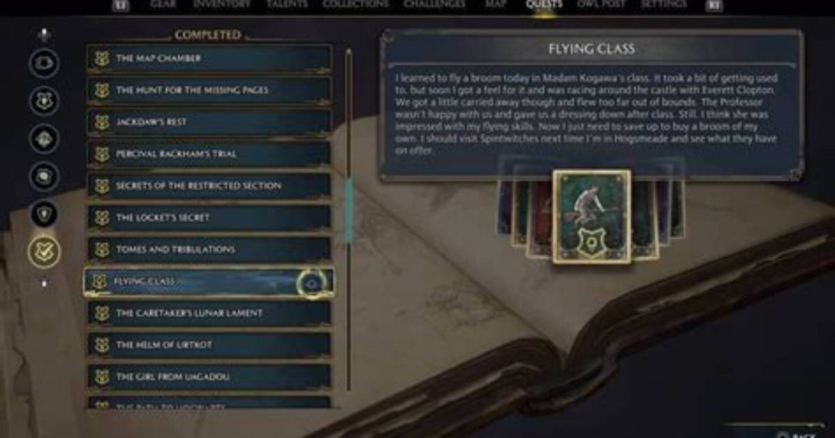 Hogwarts Legacy Relationships / Quest List ·
