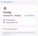 How to Cancel Faceapp Subscription