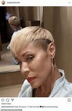Jada Pinkett Smith Debuts Platinum Blonde Pixie Cut — Check out the Video |