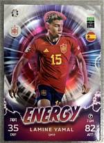 Lamine Yamal Energy Card: the Power Behind the Young Football Sensation
