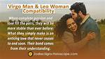 Leo Man and Virgo Woman Love Compatibility