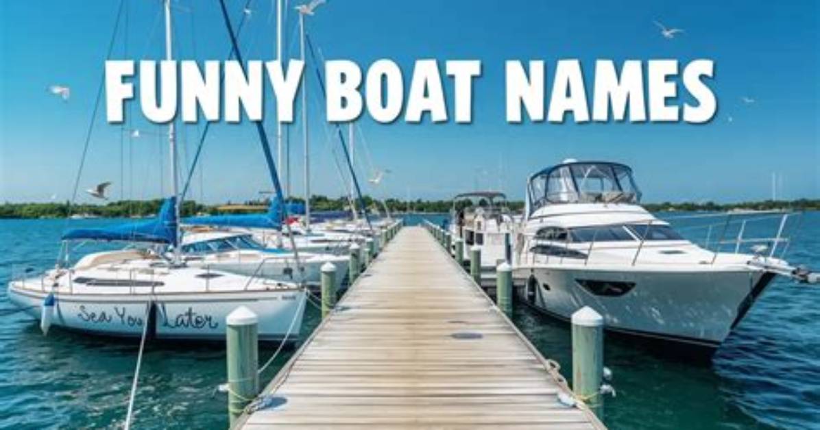 Make Waves with Hilarious Boat Names: a Splash of Laughter on the Water