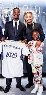 Meet Camavinga's Talented Son: the Next Rising Star in Football
