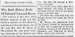 Meet Edmund Bacon and Ruth Hilda Holmes