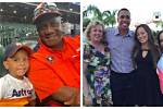 Michael Brantley Parents: Nina Brantley and Mickey Brantley
