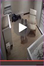 Mom and Kid Caught on Cctv Camera - Watch Now