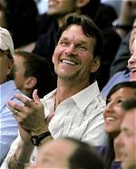 Patrick Swayze's Epic Lakers Appearance: a Legendary Moment