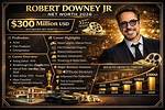Robert Downey Jr.'s Net Worth and Financial Mastery