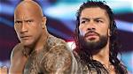 Roman Reigns, the Usos, and Dwayne Johnson