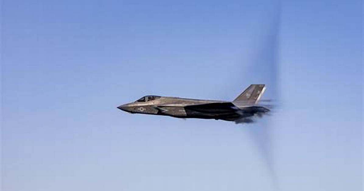 Soaring High: the F35 Breaking the Sound Barrier
