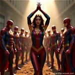 Superheroine's Private Leaks: the Unveiling of Spiderman Sophie Rain