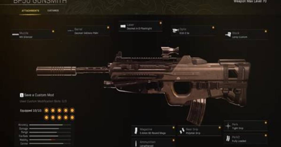 The Best Warzone Bp50 Loadout