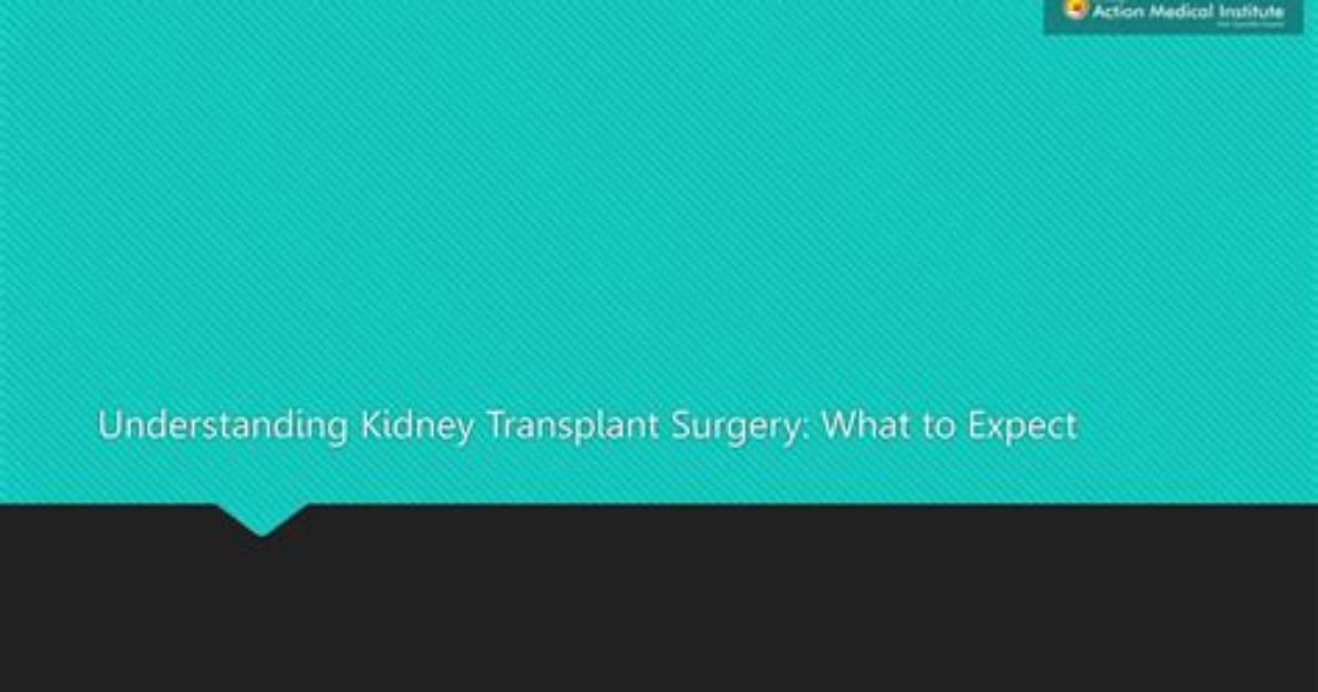 Understanding Kidney Operation Scars: What to Expect