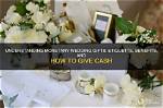 Understanding the Concept of Monetary Gifts for Confirmation