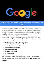 Unlocking the Secrets of Seo with Google Keyword Position Checker