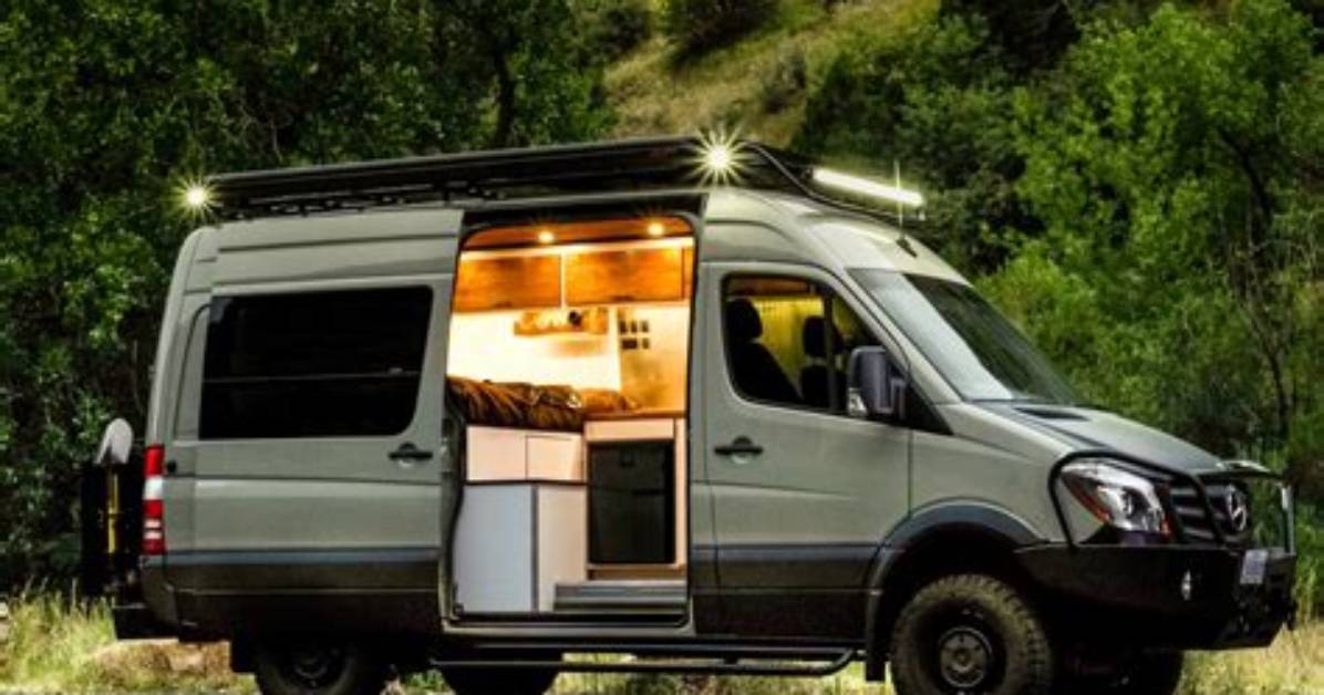 #Vanlife: How a Sprinter Van Was Turned into a Mobile Office