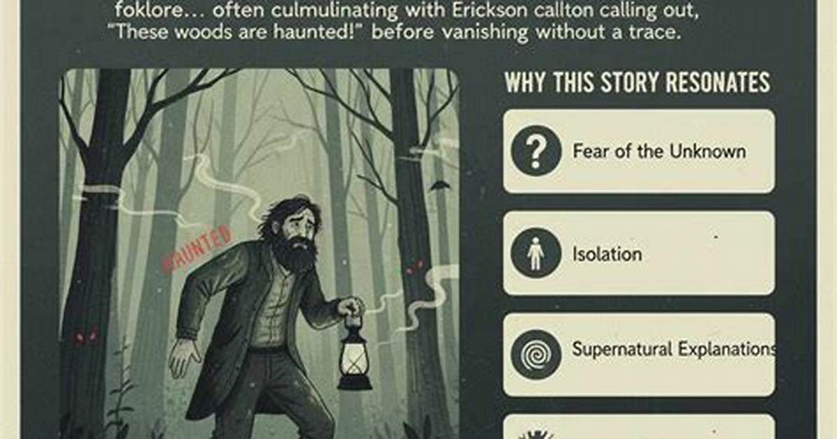 Weste Erickson from Terror in the Woods, How Did He Die? Death Cause Revealed