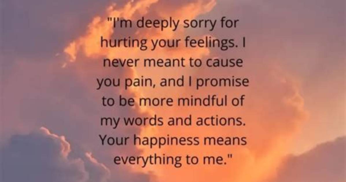 Words That Heal: Relationship Sorry Quotes to Mend Your Heart
