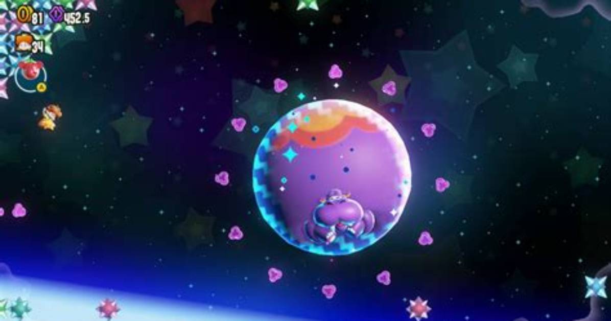 World 1 - Cosmic Hoppos All Wonder Seeds and Flower Coins